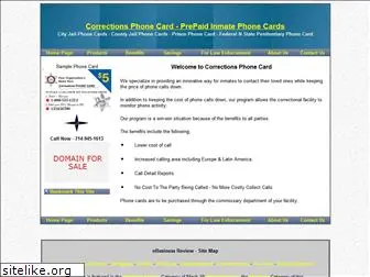 correctionsphonecard.com