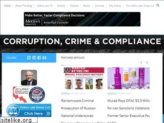 corruptioncrimecompliance.com