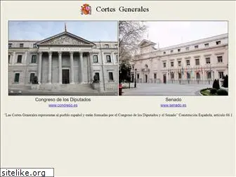 cortesgenerales.es