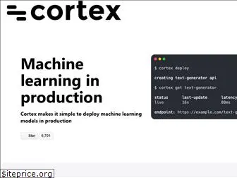 cortex.dev