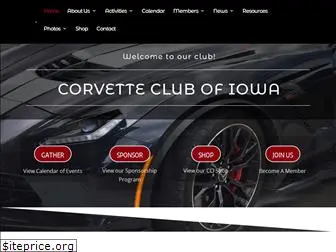 corvetteclubofiowa.com