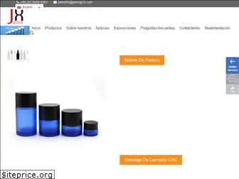 cosmetic-glass-jars.com