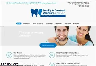 cosmeticdentistrywilton.com