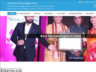 cosmeticdermatologistindia.com