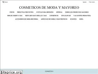 cosmeticosdemodaymayoreo.com