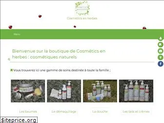 cosmeticsenherbes.fr