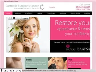 cosmeticsurgeonslondon.co.uk