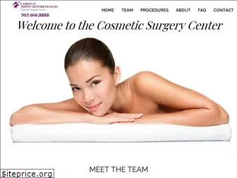 cosmeticsurgerytyler.com