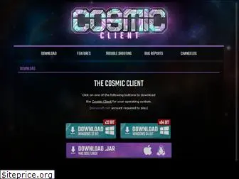 cosmicclient.com