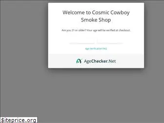 cosmiccowboysmokeshop.com