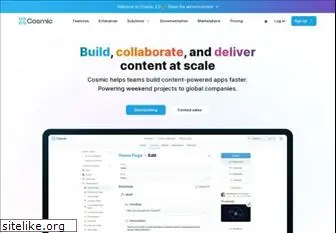 cosmicjs.com