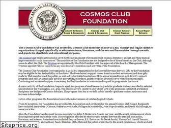 cosmosclubfoundation.org