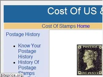 costofstamps.net