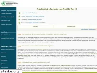 cote-football.com