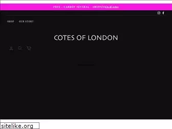 coteslondon.com