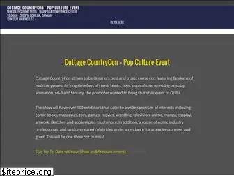 cottagecountrycomiccon.com