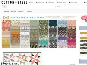 cottonandsteelfabrics.com