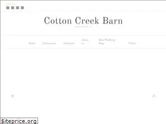 cottoncreekbarn.com
