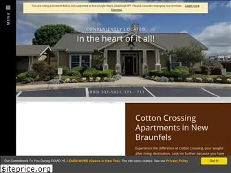 cottoncrossingapts.com