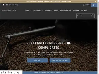 cottonwoodcoffee.com