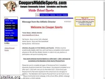cougarsmiddlesports.com