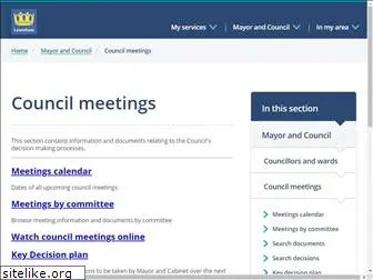 councilmeetings.lewisham.gov.uk