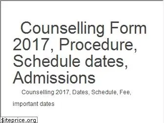 counsellingform.in