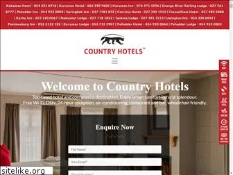 countryhotels.co.za