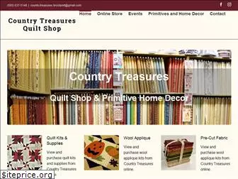 countrytreasuresquiltshop.com