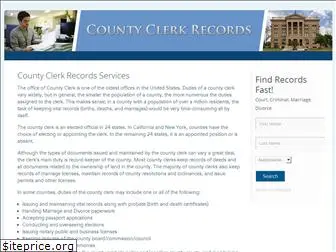 countyclerkrecords.com