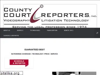 countycourtreporters.com