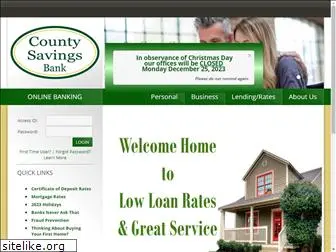 countysavingsbank.com