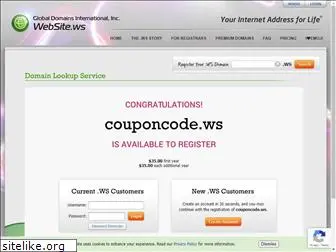 couponcode.ws