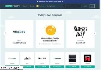 Coupon Codes in Real-Time - CouponFollow