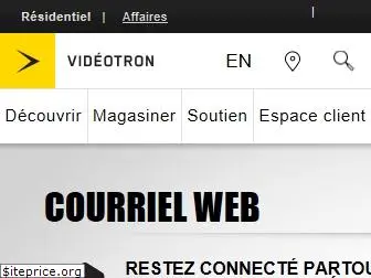 courrielweb.videotron.ca