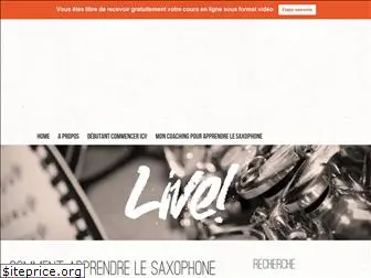 cours-saxophone.com