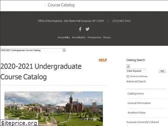 coursecatalog.syr.edu