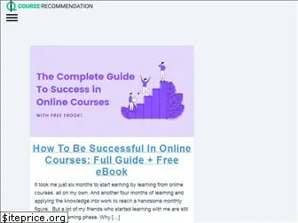 courserecommendation.com