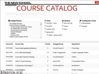 courses.newschool.edu