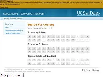 courses.ucsd.edu