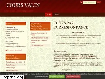 coursvalin.com