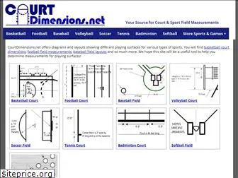 courtdimensions.net