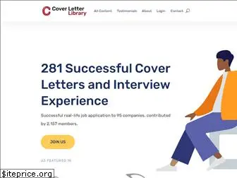 coverletterlibrary.com