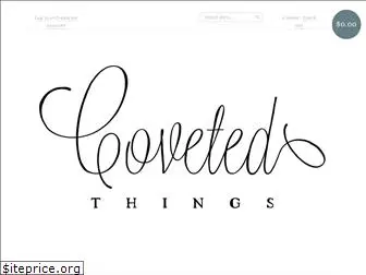 covetedthings.com