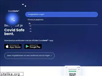 covidsafe.be