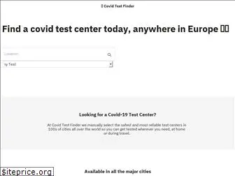 covidtestfinder.net