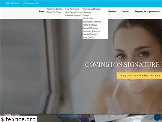 covingtonsignaturedentistry.com