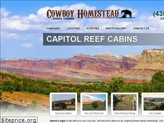 cowboyhomesteadcabins.com