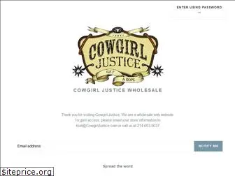 cowgirljustice.com