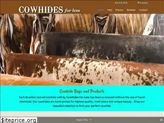 cowhides4less.com